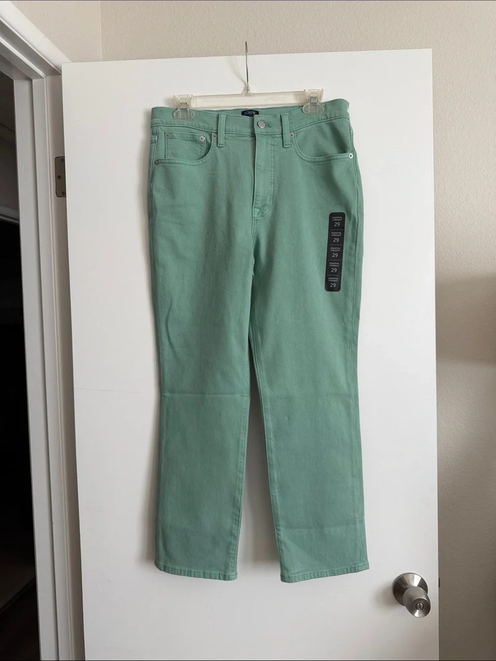 NWT J Crew Essential Straight Pants